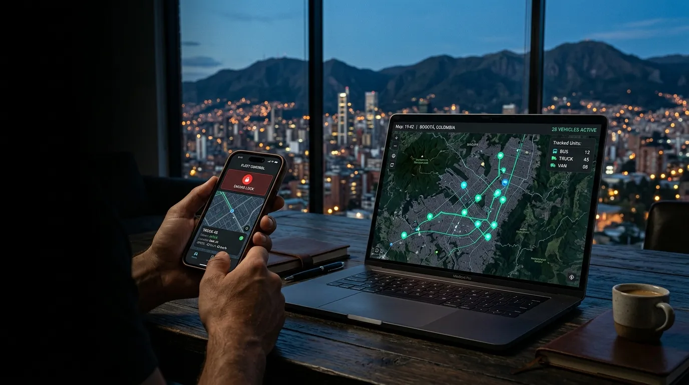 Control personal y rastreo satelital para vehículos particulares y flotas